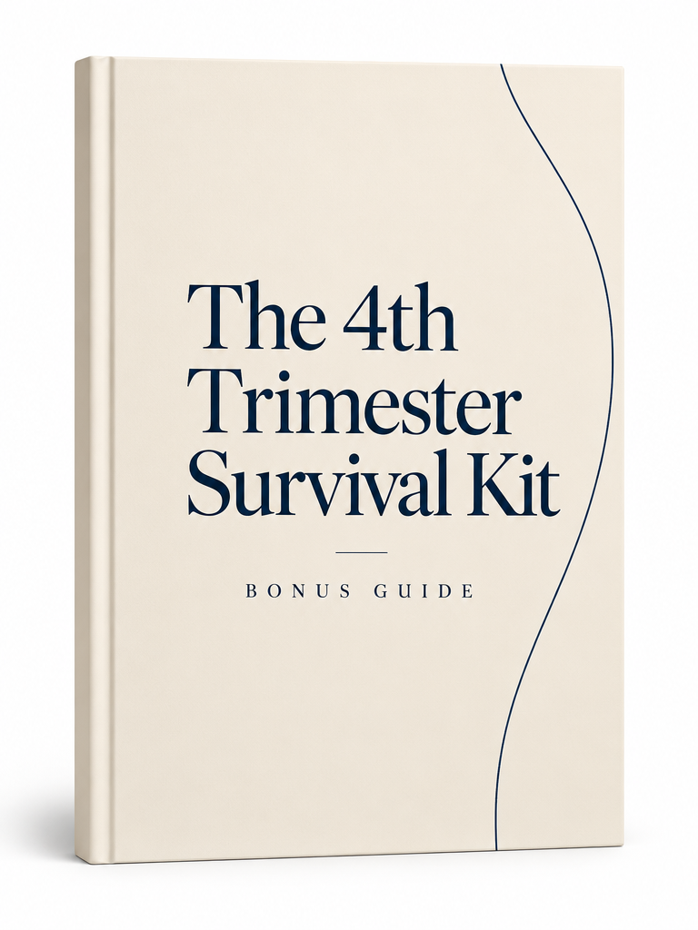 The 4th Trimester Survival Kit bonus guide cover